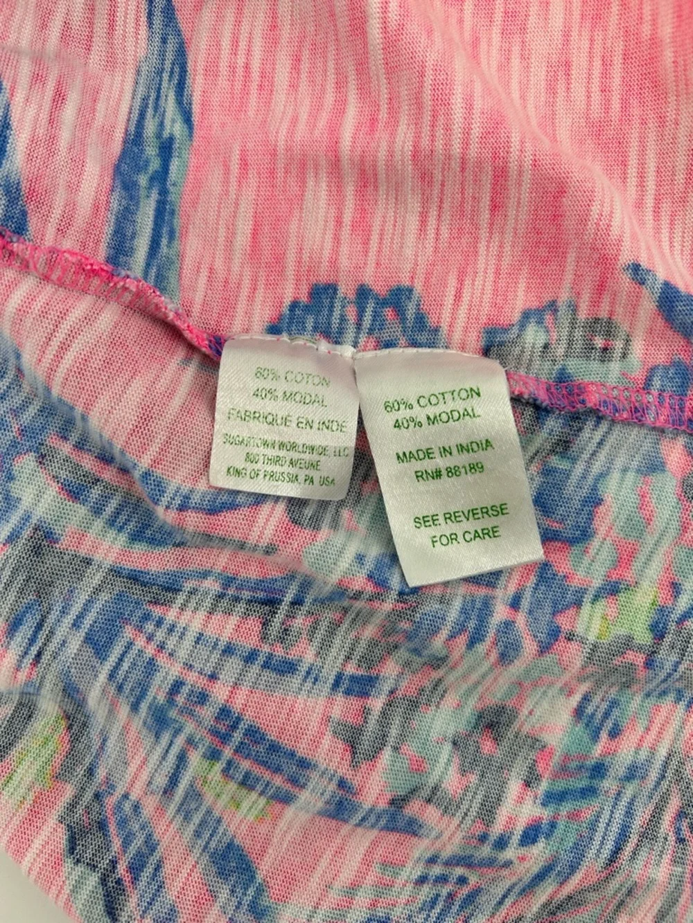Lilly Pulitzer Surfcrest monkey dress in Tiki Pink - Picture 7 of 8